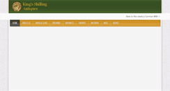 Desktop Screenshot of kingsshillingantiques.com